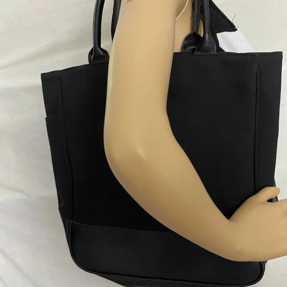 Calvin Klein Black Large Fabric Shoulder Bag - Picture 7 of 10